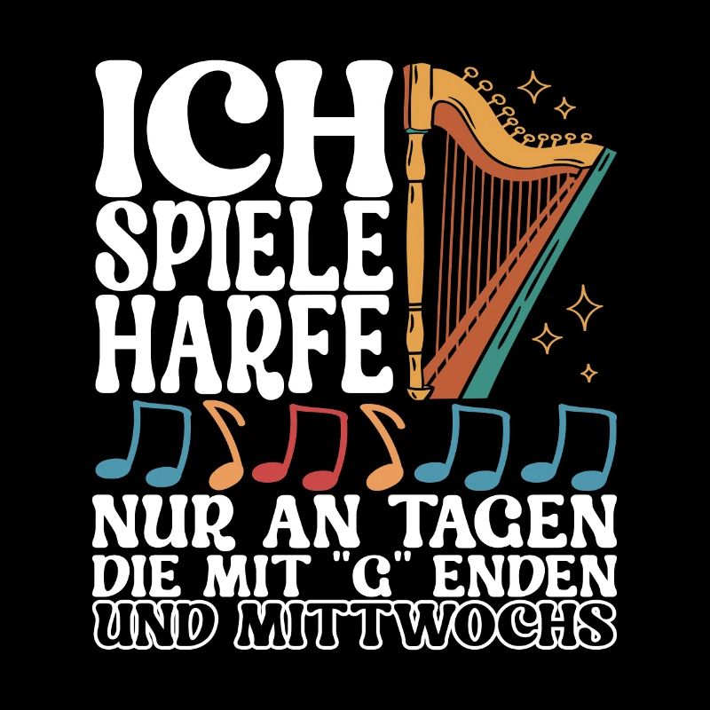 Harfe Harfenspieler