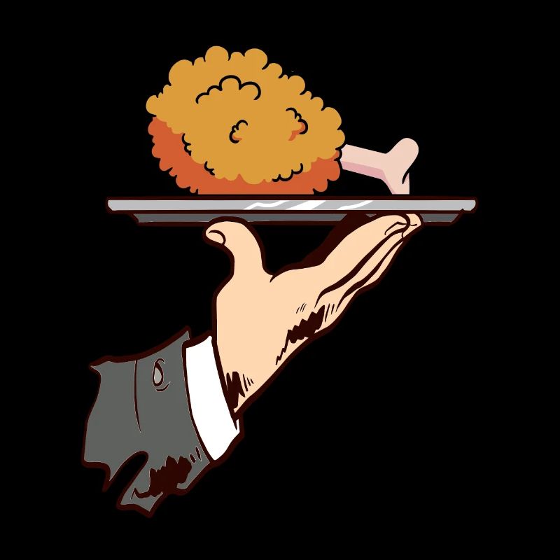 Restauration rapide au poulet frit
