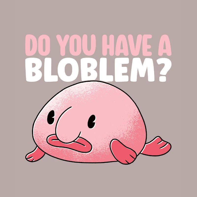 Poisson blob mignon poisson laid