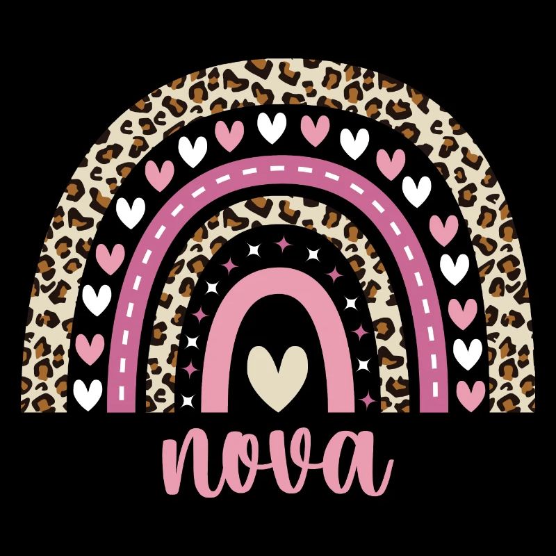 Nova Regenbogen Name Geburtstag Nova