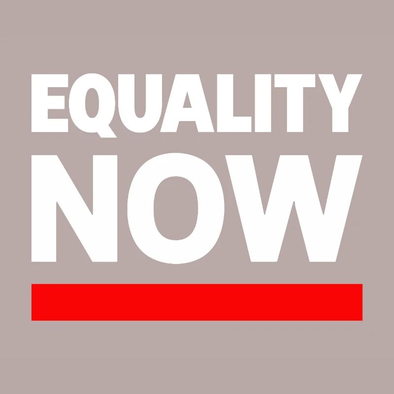 Slogan de la déclaration EQUALITY NOW