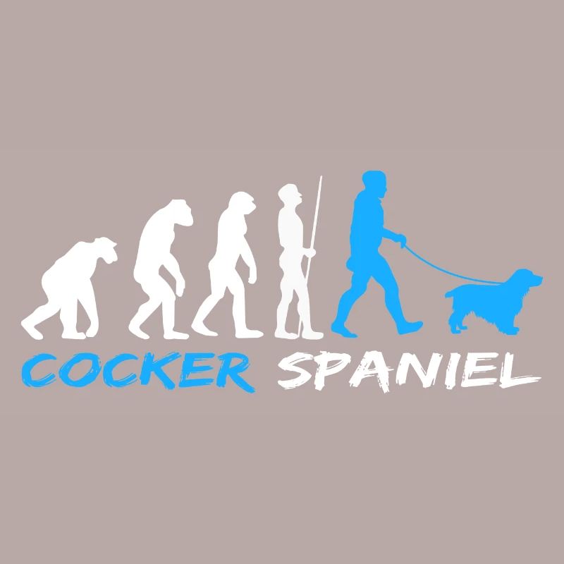 Englischer Cocker Spaniel Hundebesitzer Evolution