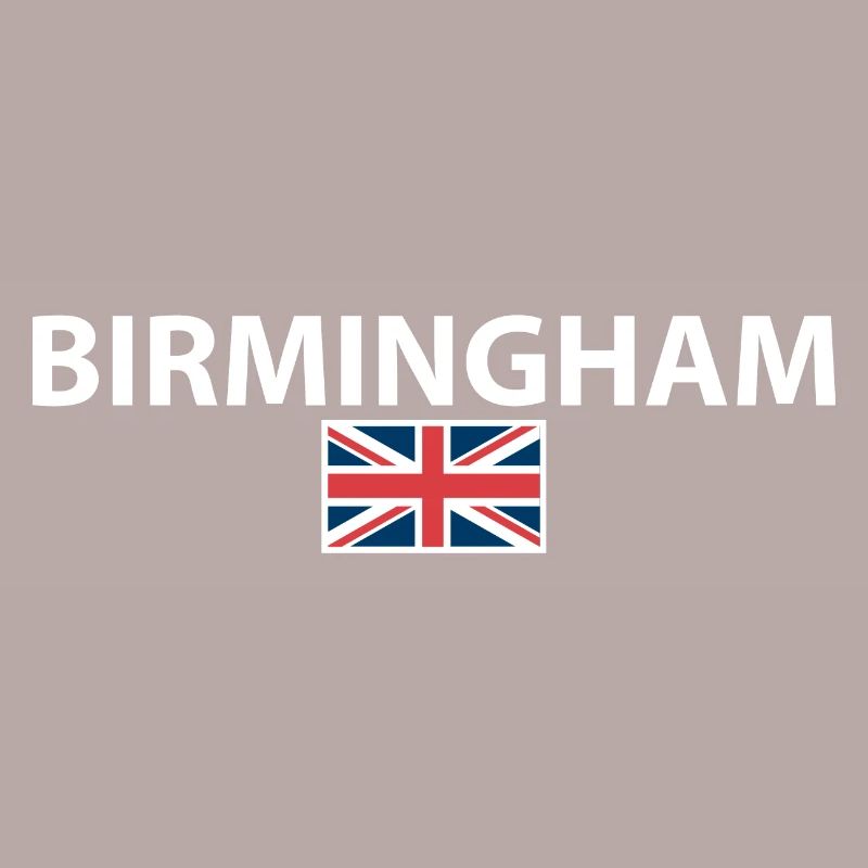 Birmingham Great Britain British Flag British