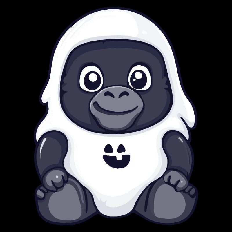 Gorilla Halloween Comic Geist