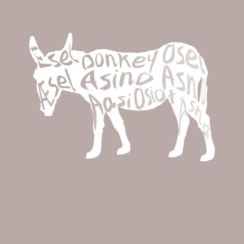 Donkey Donkey | Muli | Long ear | Mule | gift