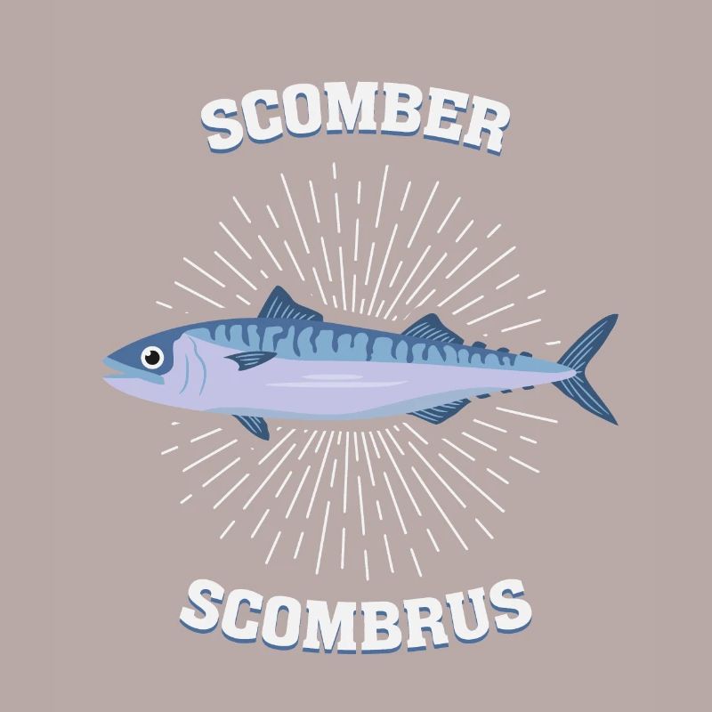 Scomber scombrus Mackerel Gift Saltwater Fish