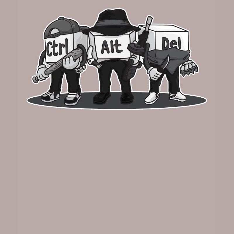 Ctrl Alt Del Computer Admin Nerd Geek Computer Scientist