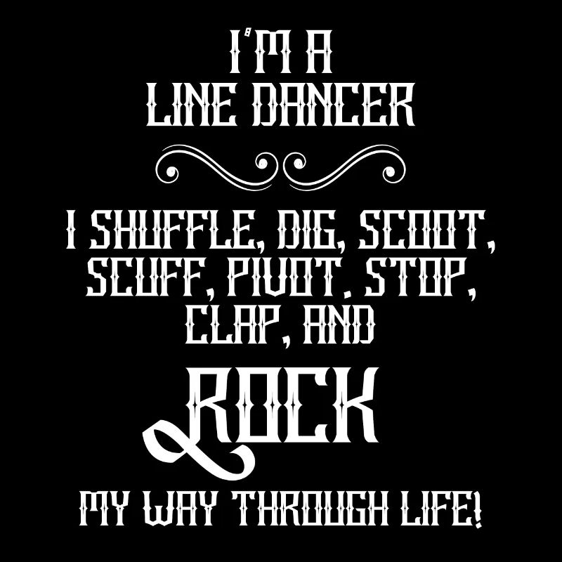 Linedance - Linedancer - Country - Cadeau