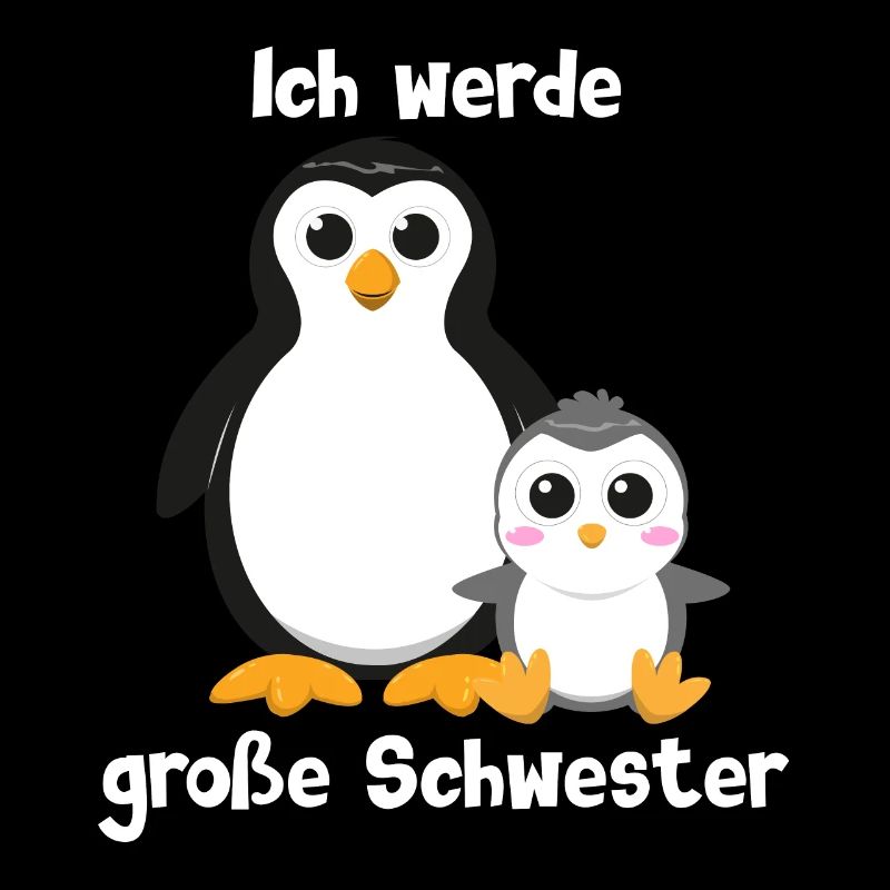 Ich werde große Schwester - Pinguin - Pinguine