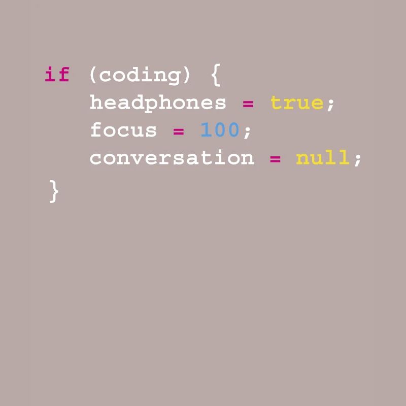 Programmierung Wenn Coding Headphones Tee, Programmierung