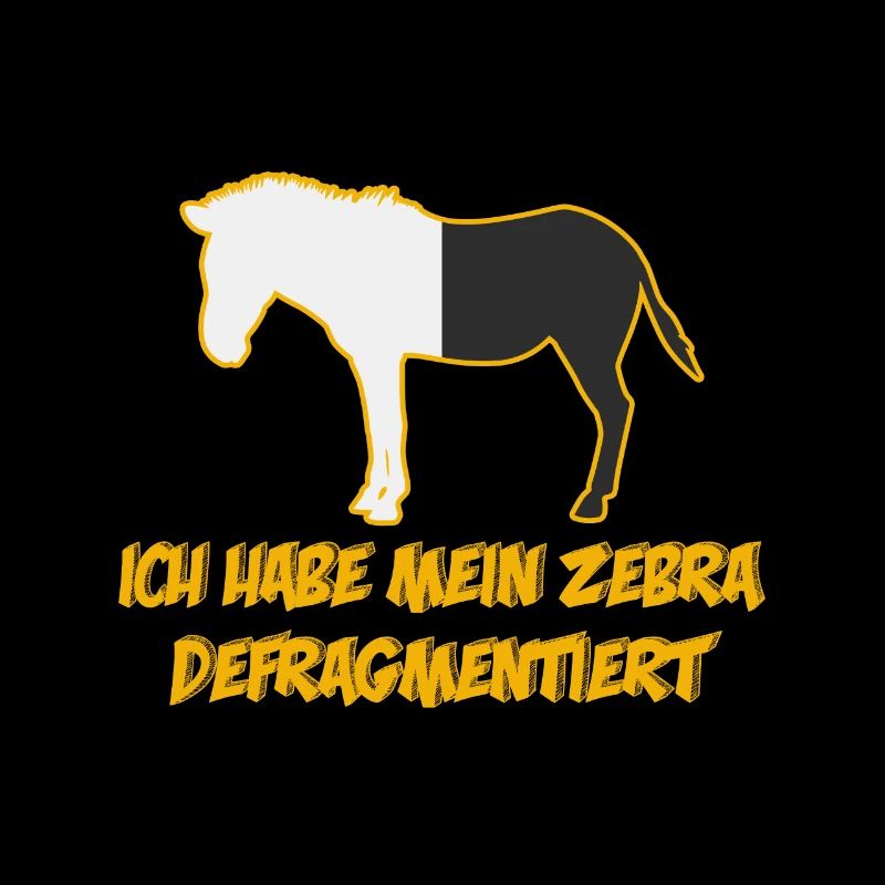 Zebra Defragmentiert Informatiker