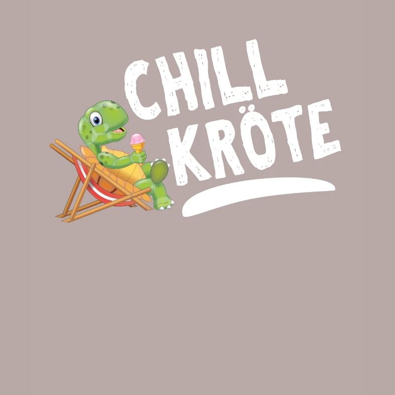 Chill Toad Funny summer holiday turtle