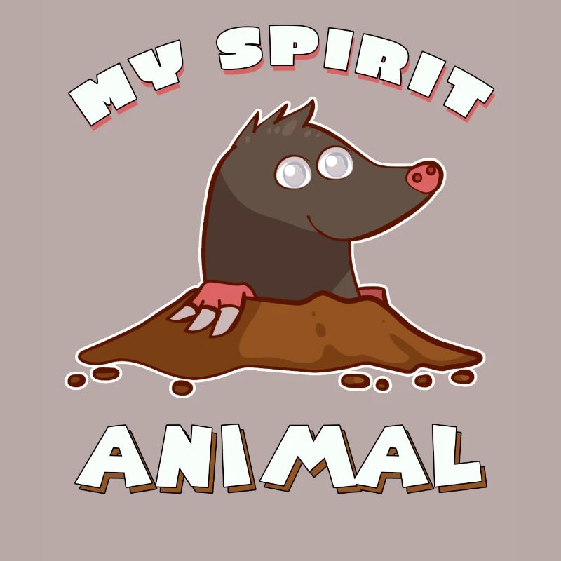 Mole, nearsighted, molehill gift