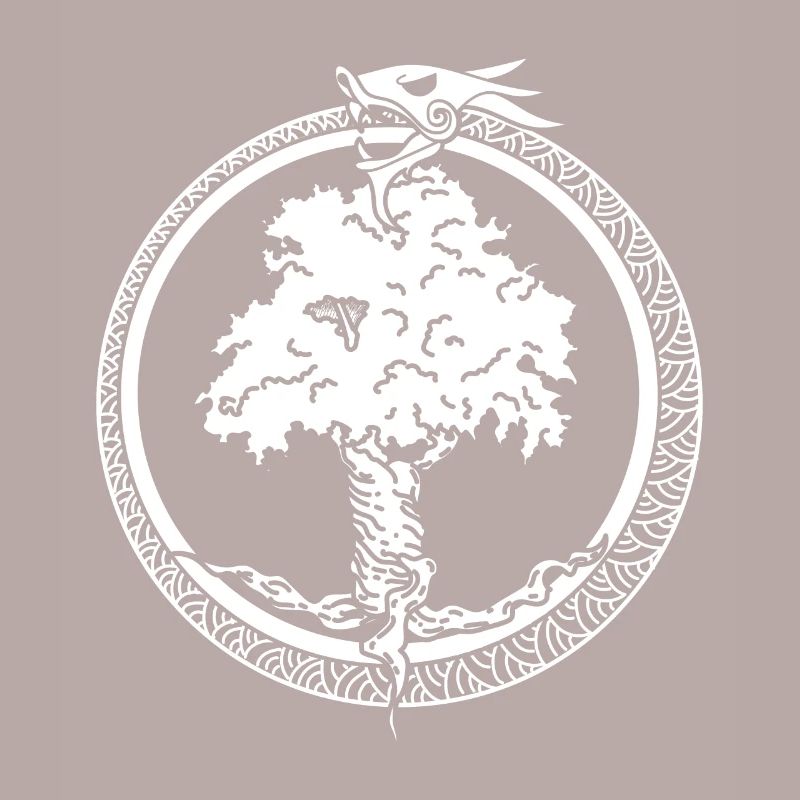 Arbre du monde, Weltenesche, Ouroboros, Serpent