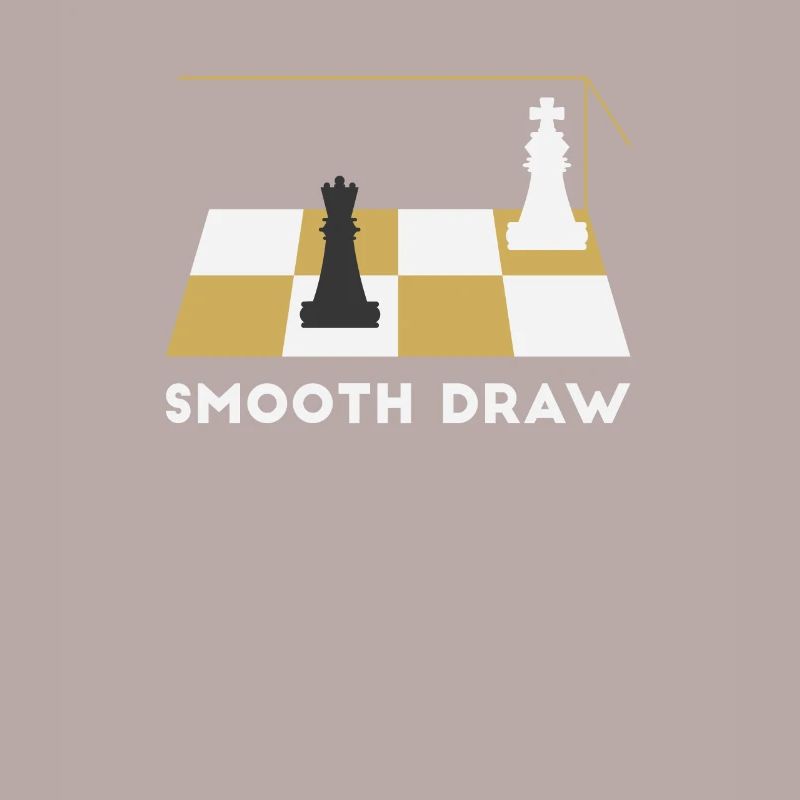 Échecs de tirage en douceur Déplacement d'échecs Joueur d'échecs