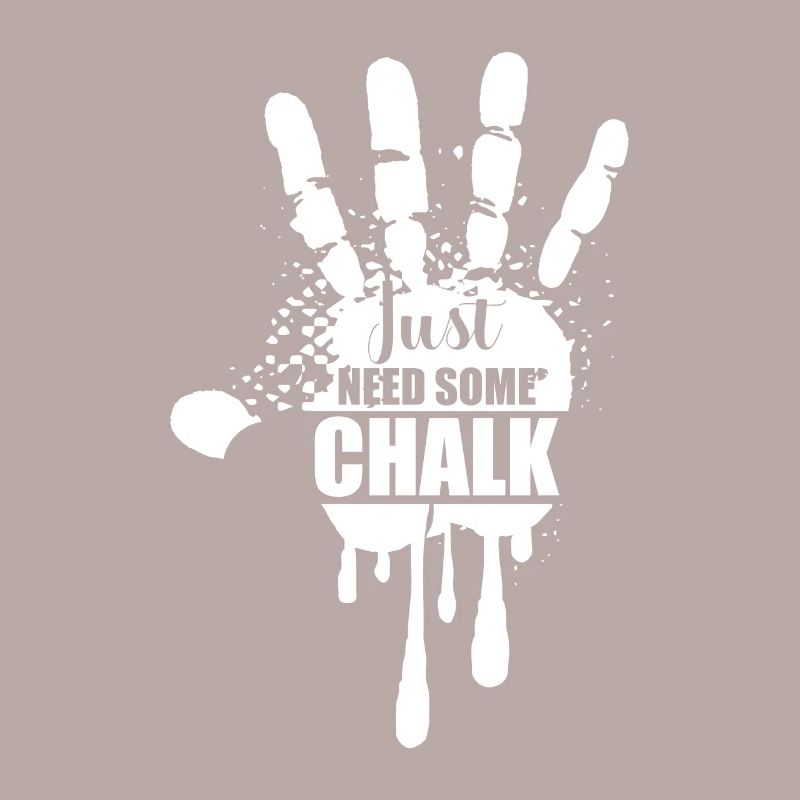 Boulder Chalk Boulderer und Bergsteiger Geschenk