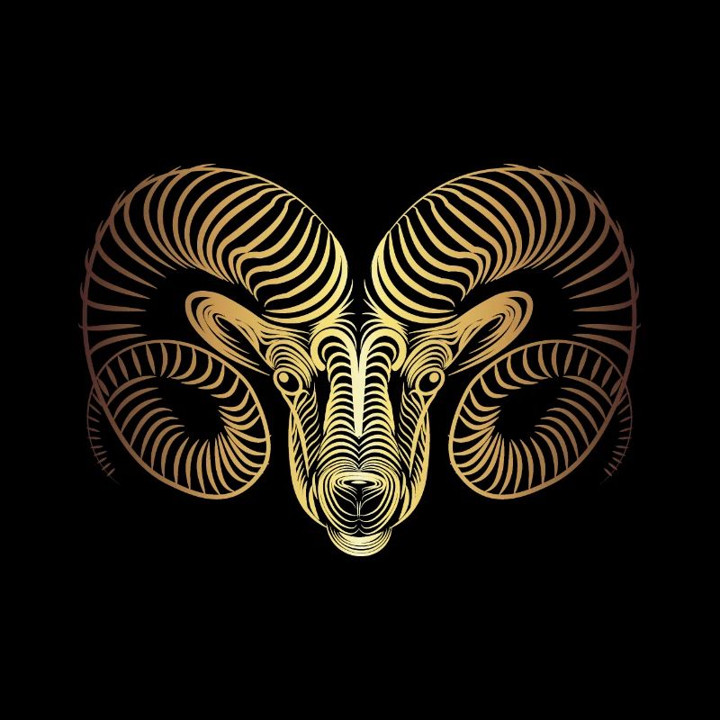 Aries Widder Sternzeichen Geschenk