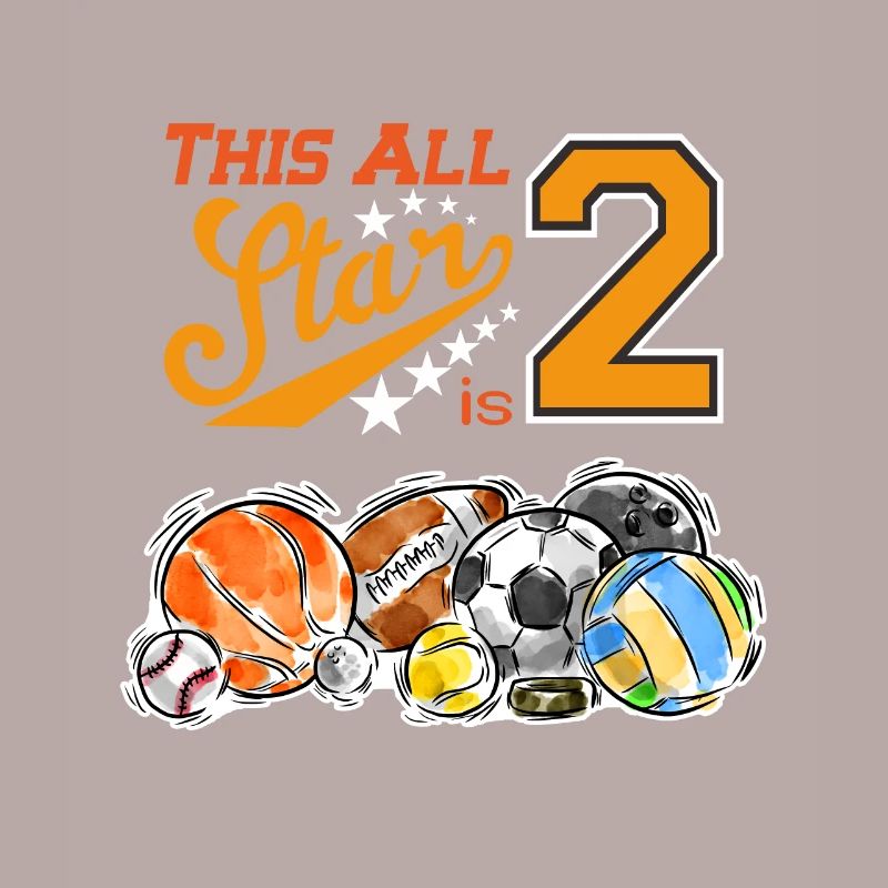 This All Star Is 2 Second Birthday Gift