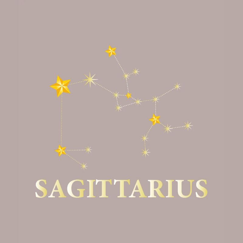 Zodiac Constellation Schütze Astronom oder Schütze