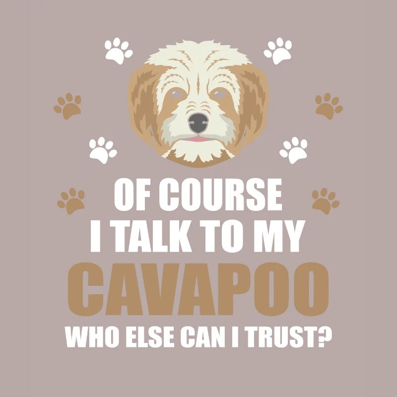 Idée de cadeau de chemise de race de chien Cavapoo