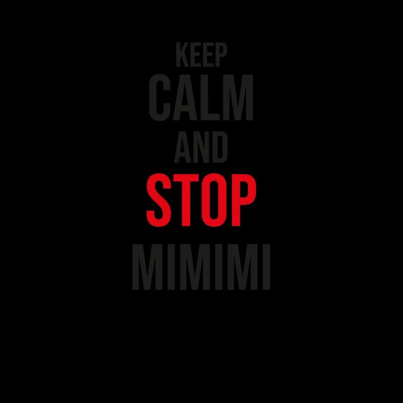 Howl and stop Mimimimi Funny work saying