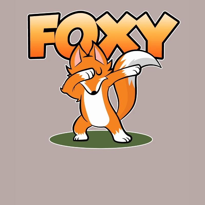 Dab Dabbing Danse Disco Foxy Fox