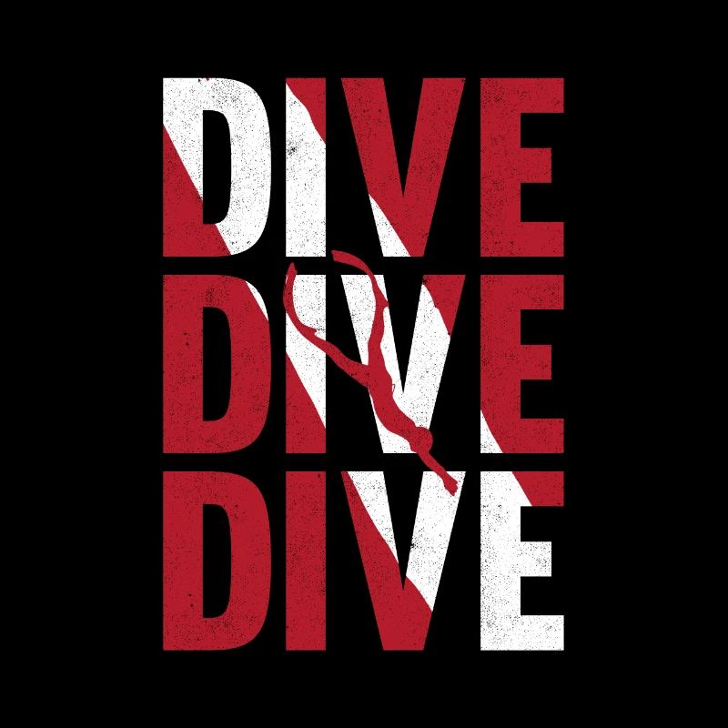 Dive Underwater Scuba Diving Flag Scuba Diver Gift