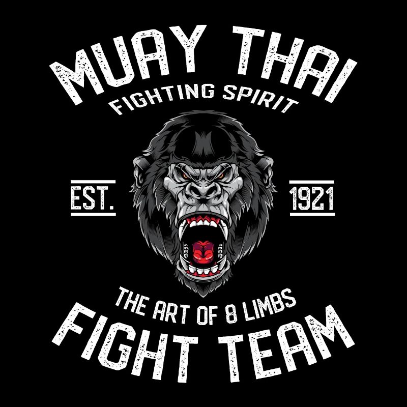 Muay Thai Gorilla Thai boxer and kickboxer
