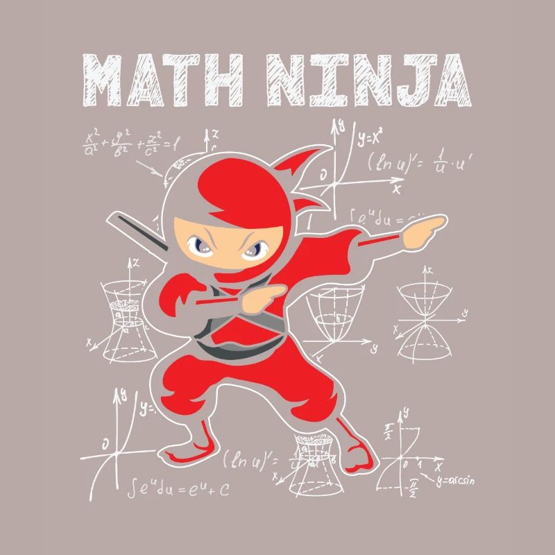 Math Ninja Mathematics Mathematician Teacher