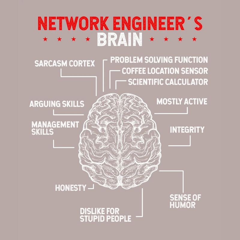 Network Engineering Brain Server Network Engineer