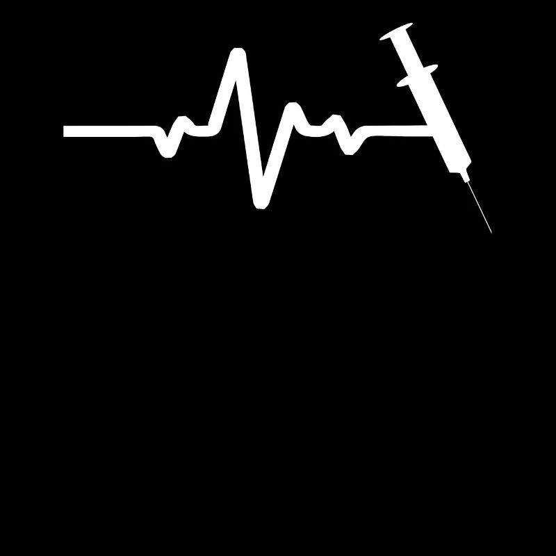 Syringe On ECG line