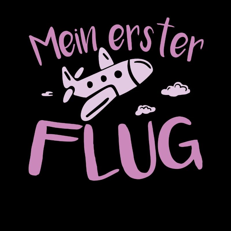 Mein Erster flug mädchen