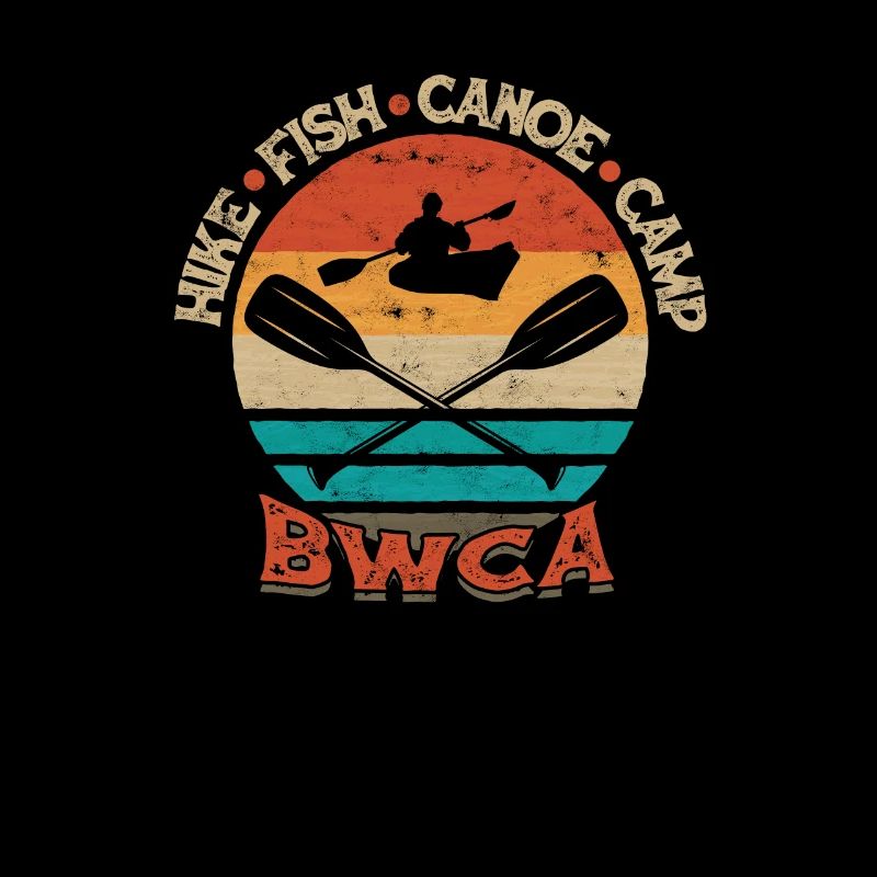 Hike Fish Canoe Camp BWCA - River Canoeing