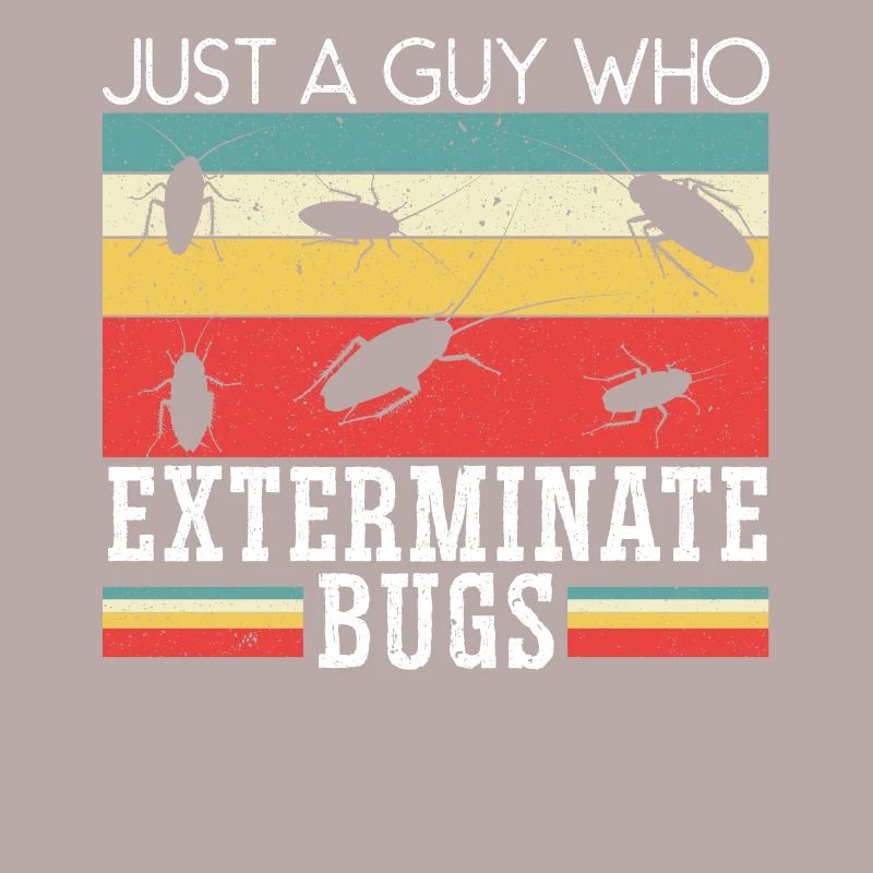 Nur ein Typ, der Bugs ausrottet Schädlingsbekämpfung