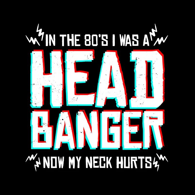 Drôle de Heavy Metal Headbanging