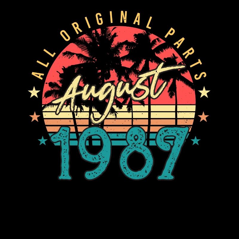 Août 1987 Idée cadeau