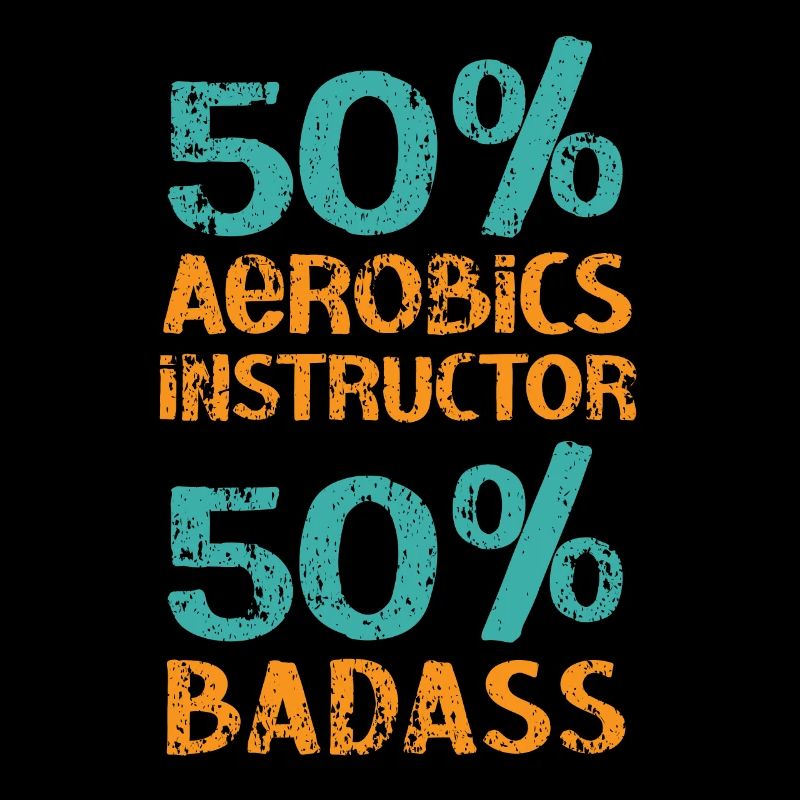 50% Instructeur d’aérobic 50% Exercice Badass