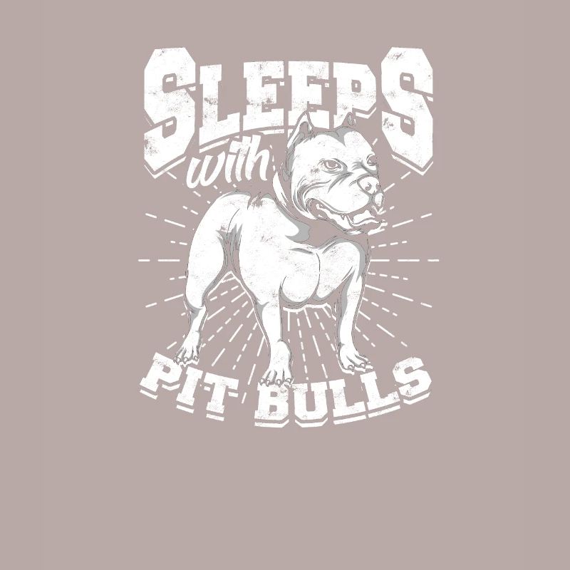 Schlaft mit Pitbulls - pitbull