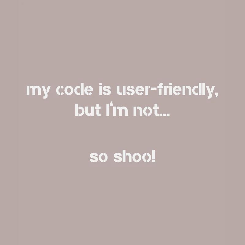 My Code is user-friendly Coder Programming