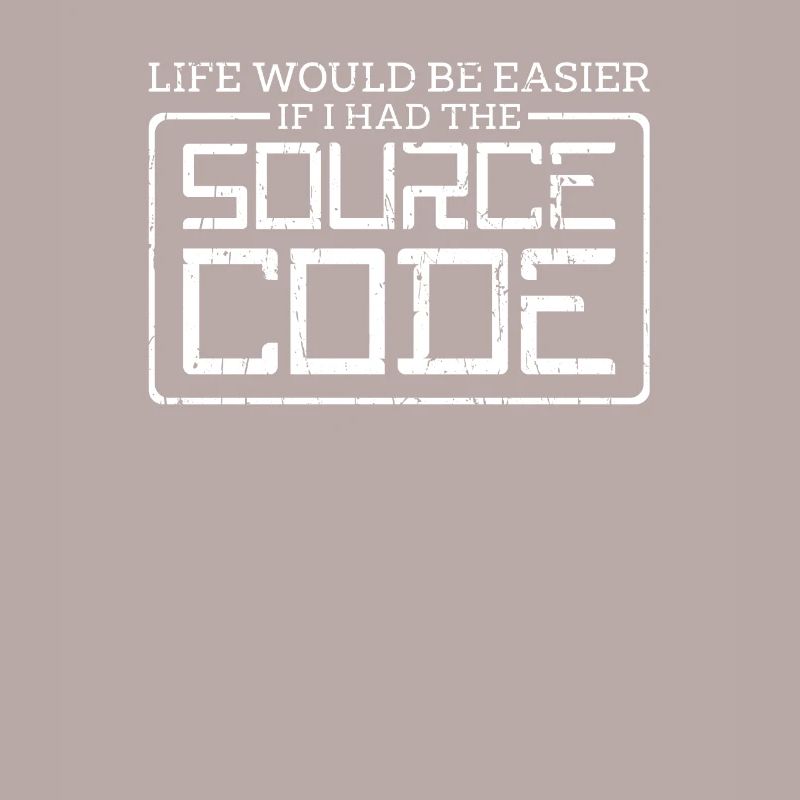 Life would be easier if I had the source code -