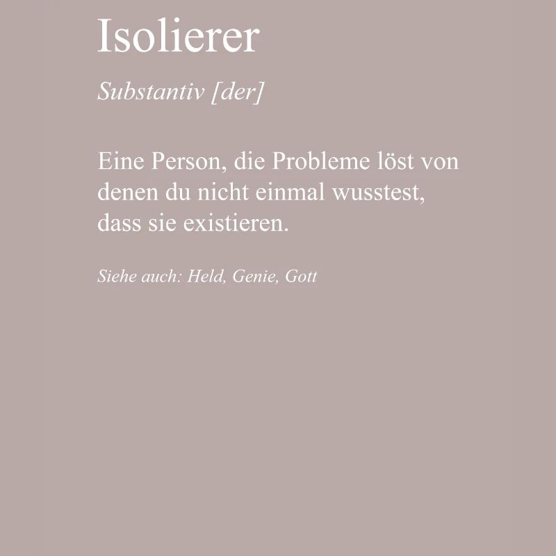 Isolierer I Isolierfacharbeiter oder