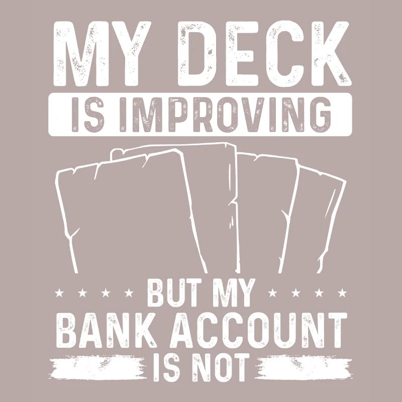Jeu de cartes à collectionner le jeu de compte bancaire Deck
