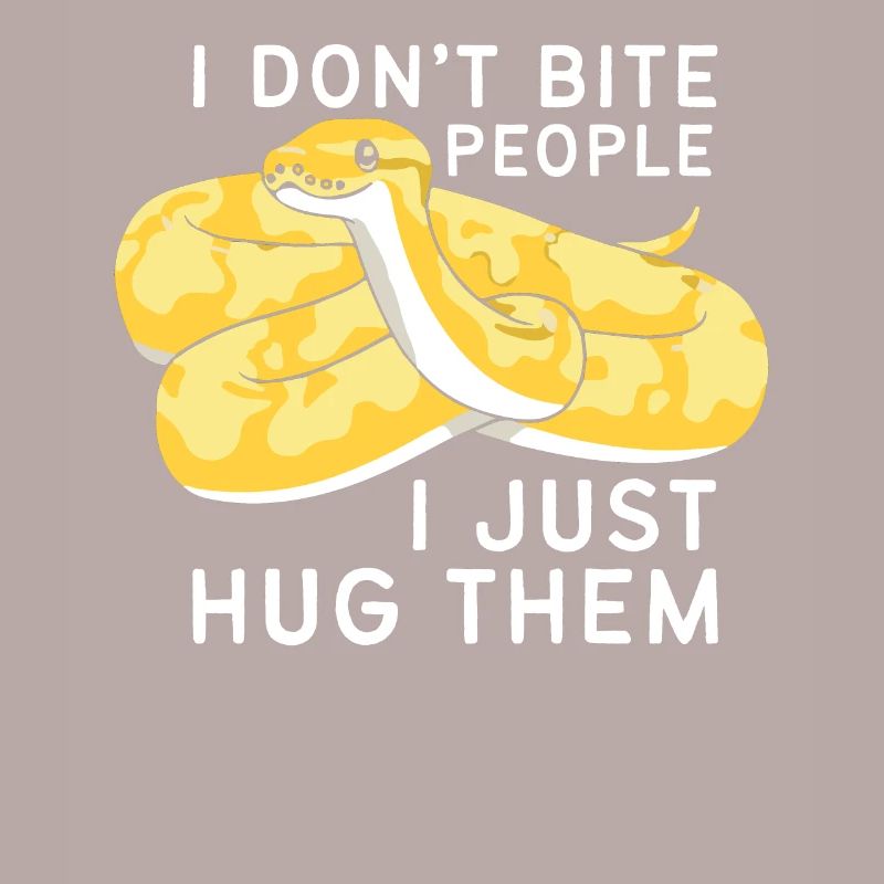 Banana Ball Python Ich Beiße Nicht Ich Umarme Nur