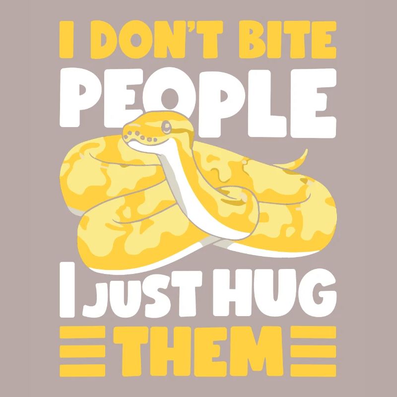 Banana Ball Python Ich Beiße Nicht Ich Umarme Nur