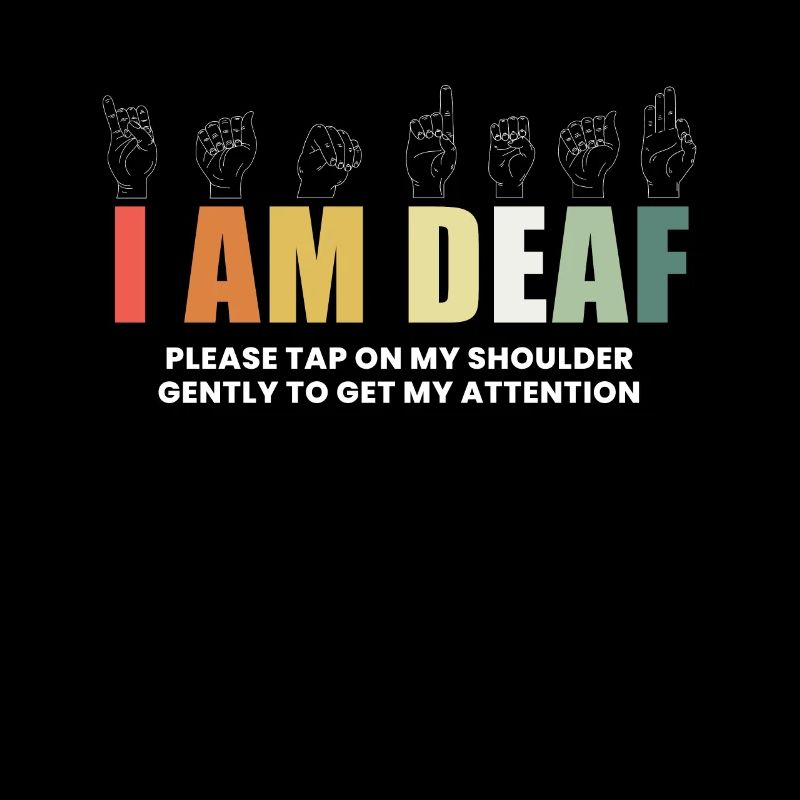 In Deaf Deaf Deaf Shirt Gift