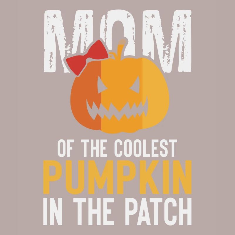 Maman de la citrouille la plus cool dans le patch Halloween