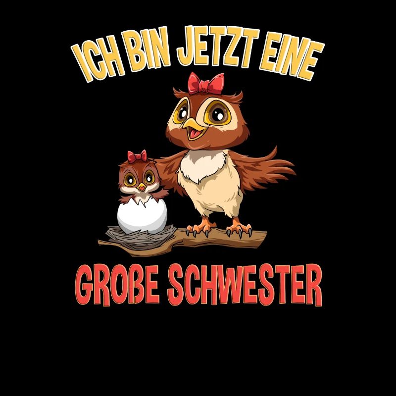 Ich bin jetzt eine große Schwester Eule