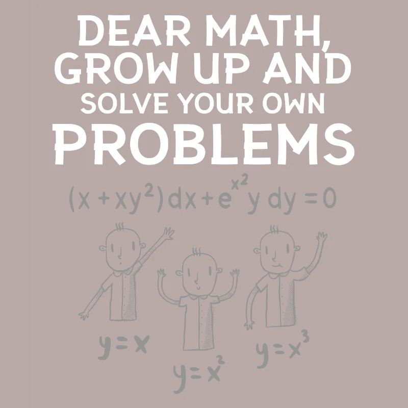 Love mathematics grows and solved funny