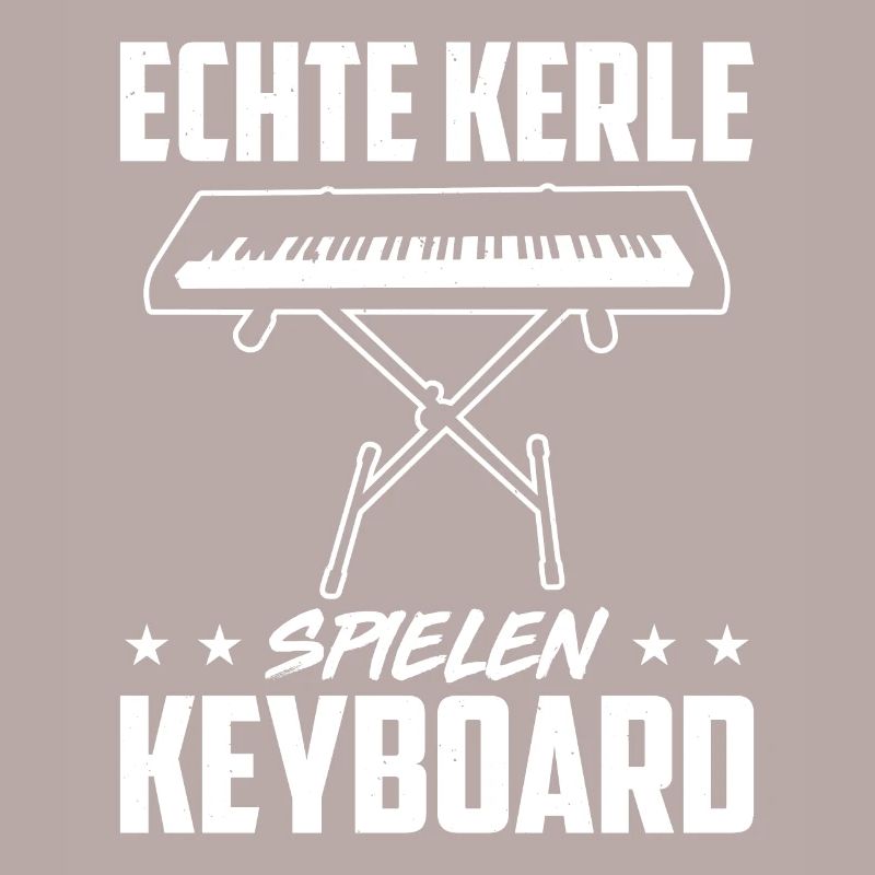 Echte Kerle Spielen Keyboard