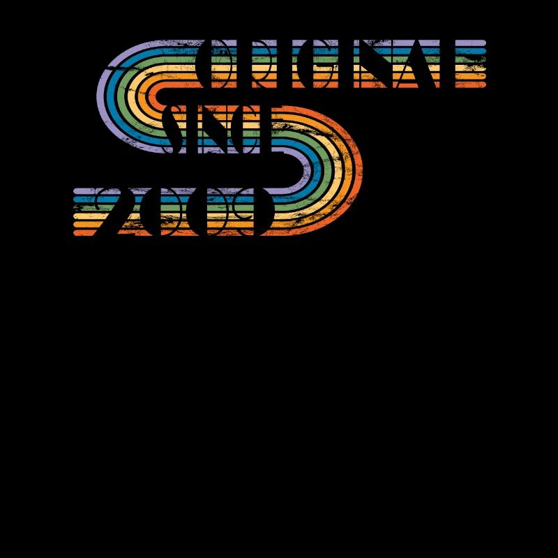 Vintage Geburtstagsdesign Original 2009